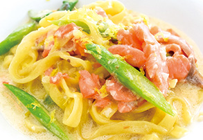 パスタとドリンクのセット