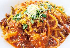 パスタとドリンクのセット