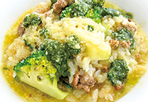 リゾットとドリンクのセット